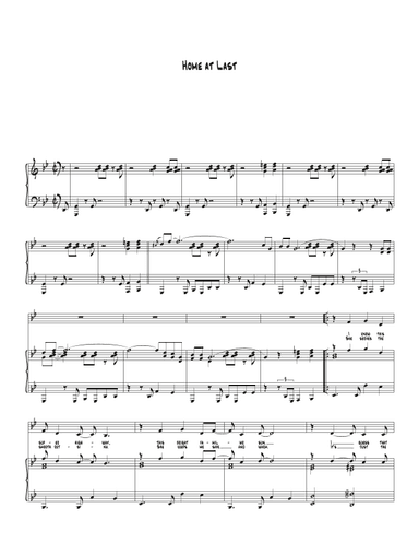 Home At Last (arr. Biegler)