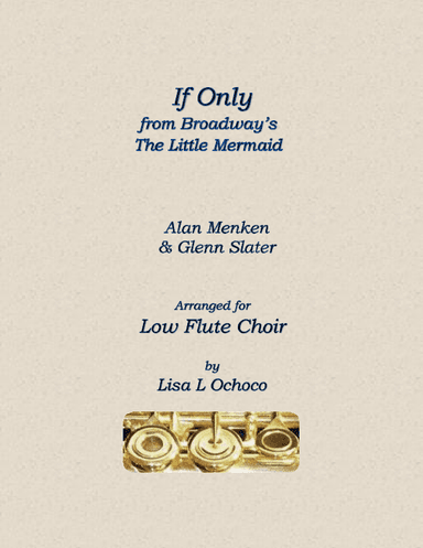 If Only (quartet) (arr. Lisa L Ochoco)