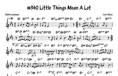 Little Things Mean A Lot (arr. John Fries)