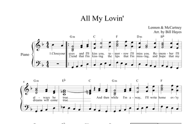 All My Loving (arr. Bill Hayes)