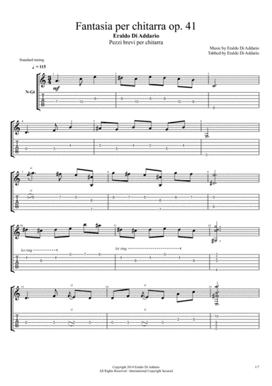 Fantasia per chitarra op. 41