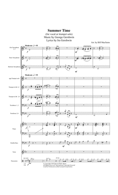 Summertime (arr. William MacSems)