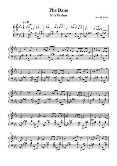 The Dane (arr. Magdalena Galka)