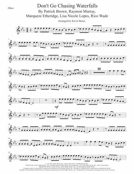 Waterfalls (arr. Kevin Busse)