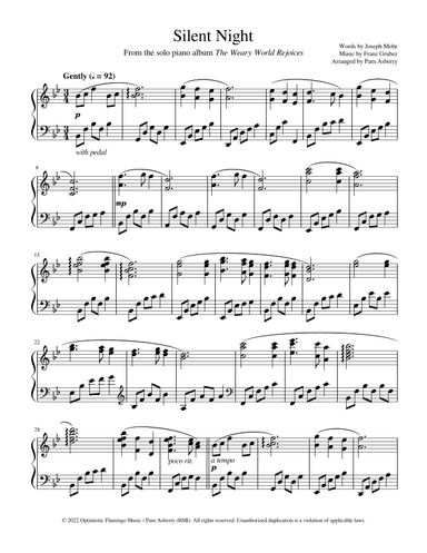 Silent Night (arr. Pam Asberry)