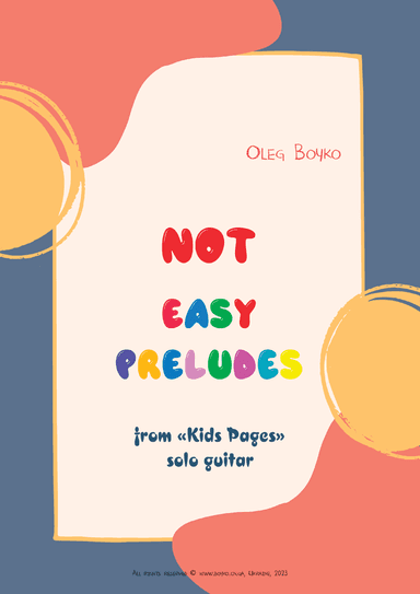 NOT Easy Preludes from "Kids Pages"