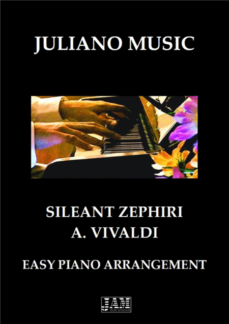 SILEANT ZEPHIRI (EASY PIANO - C VERSION) - A. VIVALDI (arr. Juliano Music)
