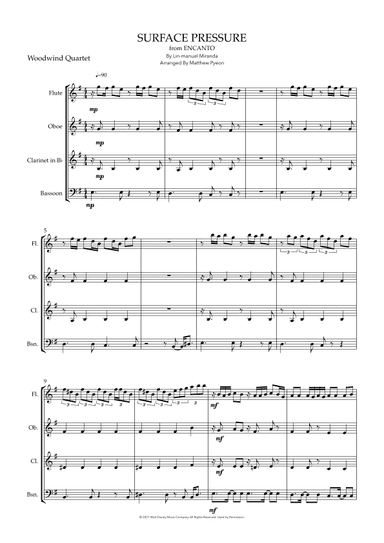 Surface Pressure (arr. Matthew pyeon)
