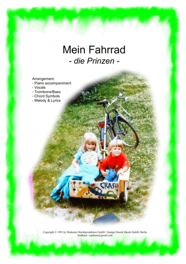Mein Fahrrad (arr. Sophia Johanna)