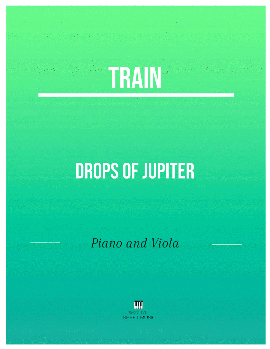 Drops Of Jupiter (tell Me) (arr. ANDRE LAITANO)
