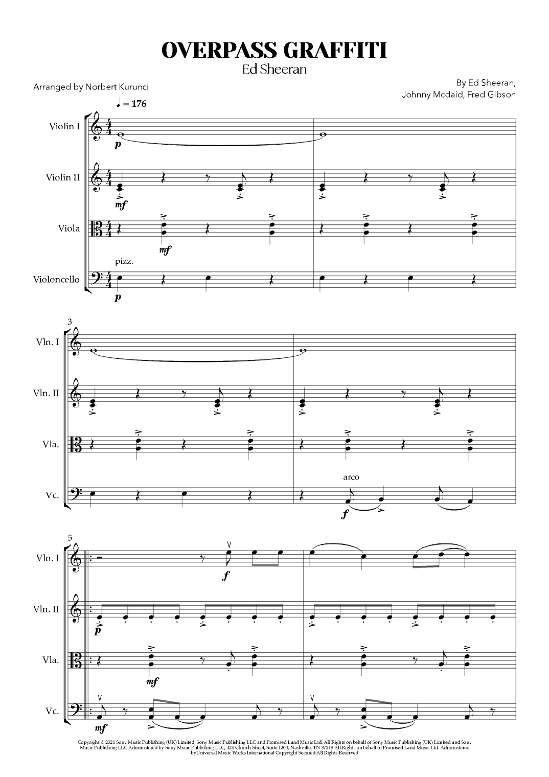Overpass Graffiti (arr. Norbert Kurunci)