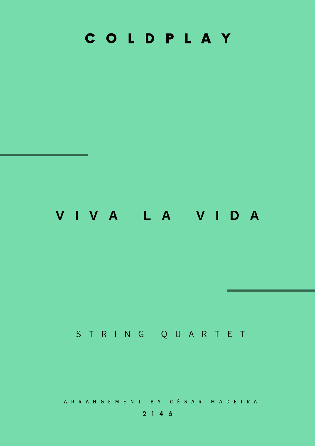 Viva La Vida (arr. César Madeira)