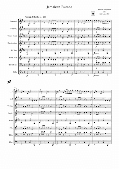 Jamaican Rumba (arr. Ian Lanceley)