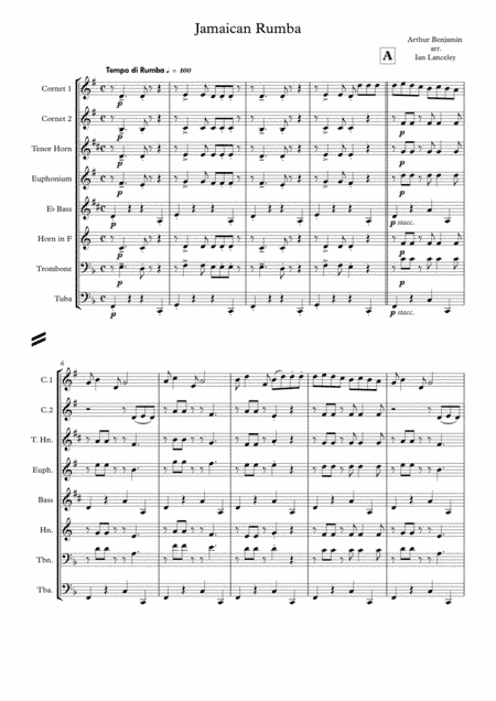 Jamaican Rumba (arr. Ian Lanceley)