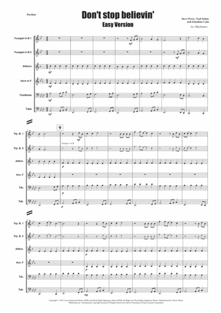 Don't Stop Believin' (arr. Blechmaxx)