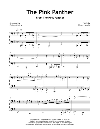 The Pink Panther (arr. Felipe Silveira)