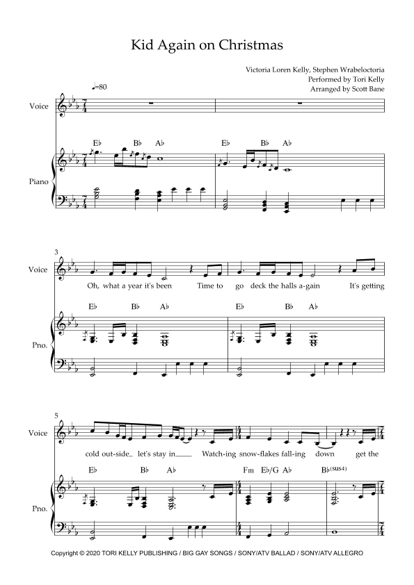 Kid Again On Christmas (arr. Scott Bane)