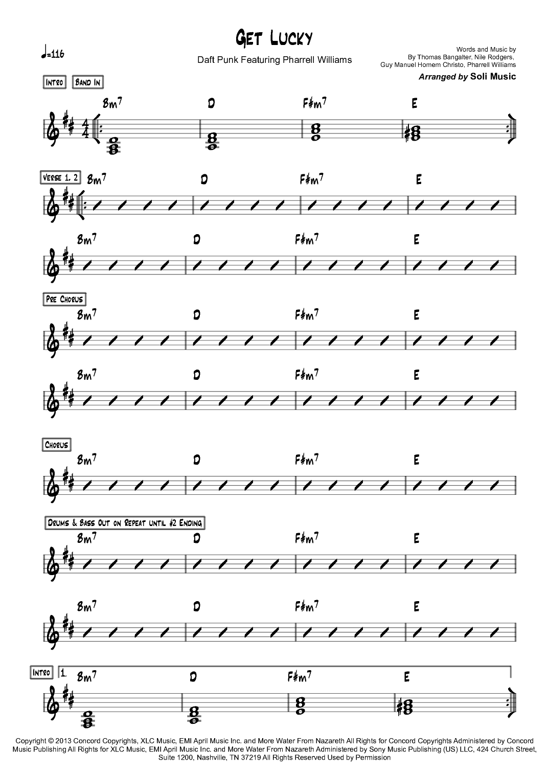 Get Lucky (arr. Soli Music)