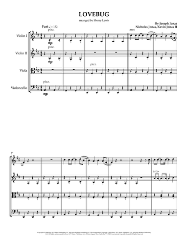 Lovebug (arr. Sherry Lewis)