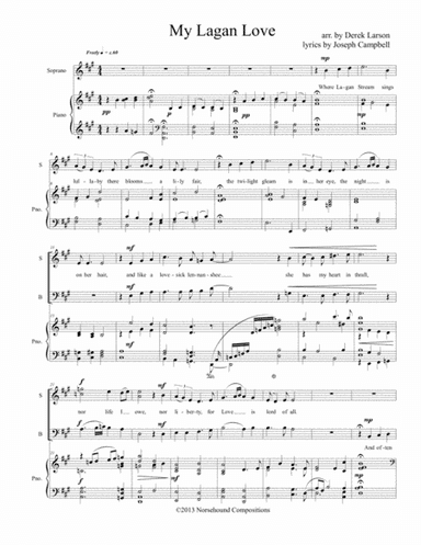 My Lagan Love (arr. Derek Larson)