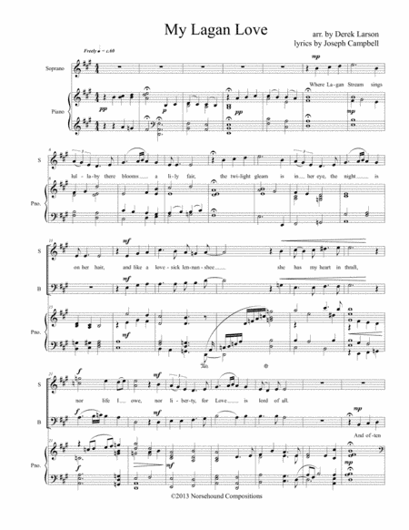 My Lagan Love (arr. Derek Larson)