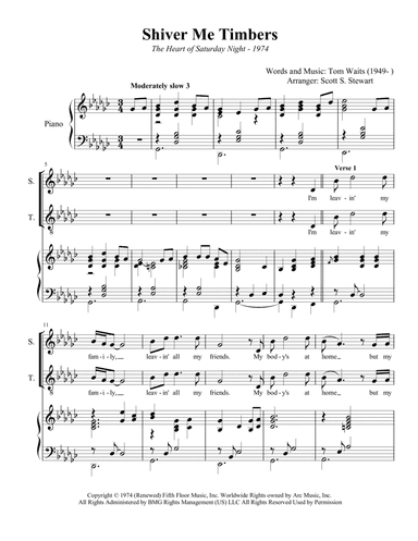 Shiver Me Timbers (arr. Scott S. Stewart)