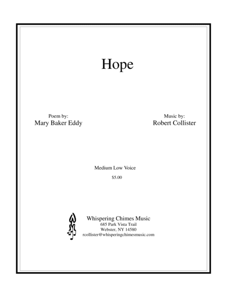 Hope medium low voice