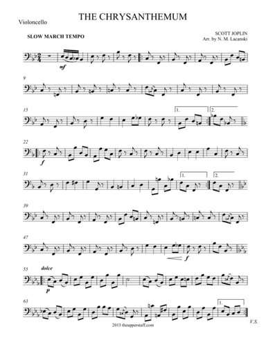 The Chrysanthemum (arr. Nick Lacanski)