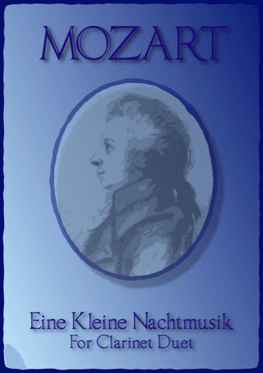 Eine Kleine Nachtmusik, Allegro, by W A Mozart. Clarinet Duet (arr. David McKeown)