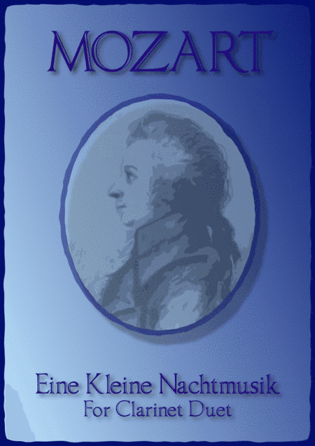 Eine Kleine Nachtmusik, Allegro, by W A Mozart. Clarinet Duet (arr. David McKeown)