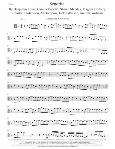Senorita (arr. Kevin Busse)