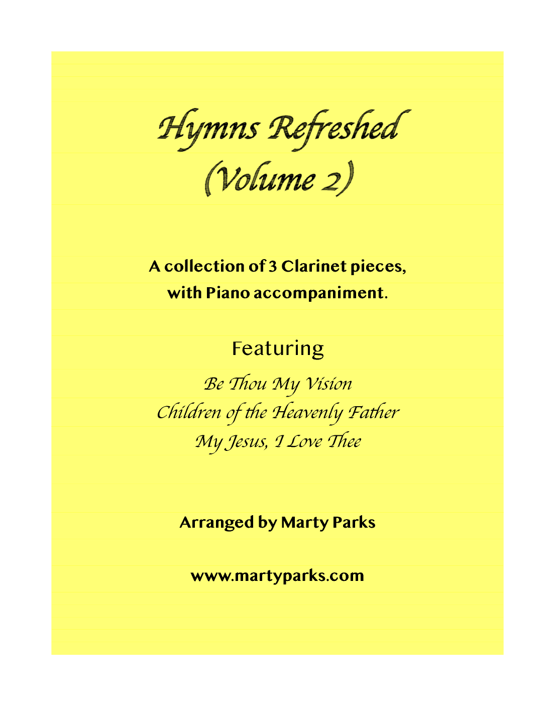 Hymns Refreshed (Volume 2) (arr. Marty Parks)