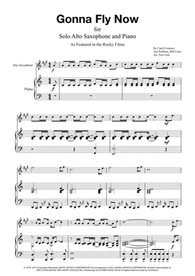 Gonna Fly Now (arr. Tim Curd)