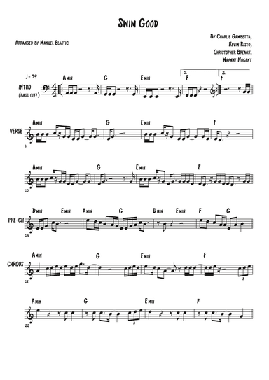 Swim Good (arr. Manuel Elastic)