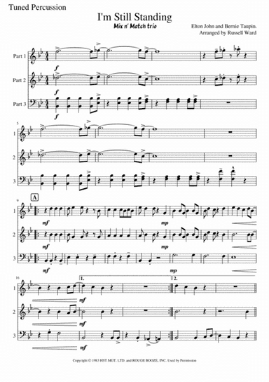 I'm Still Standing (arr. Russell Ward)