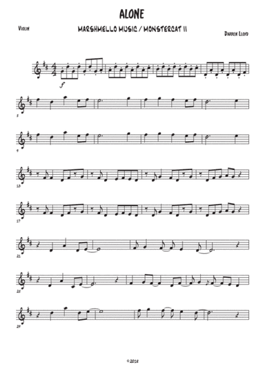 Alone (arr. Darren Lloyd)