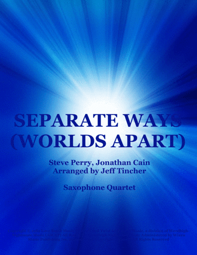 Separate Ways (worlds Apart) (arr. Jeff Tincher)