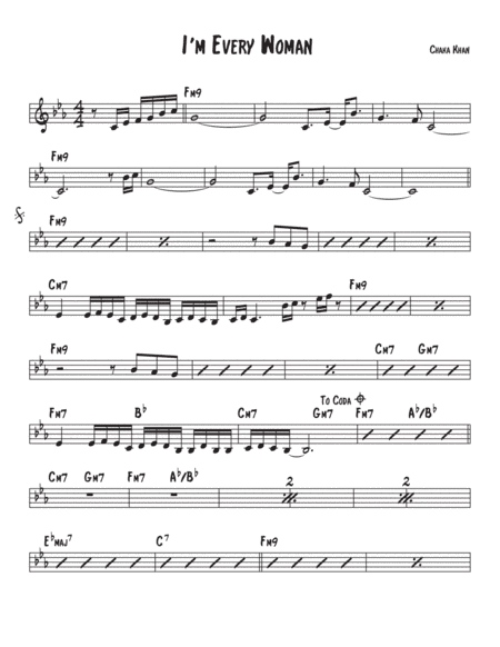 I'm Every Woman (arr. I'm Every Woman)