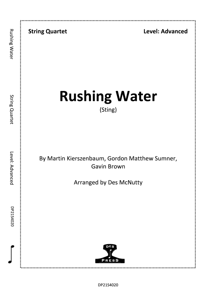 Rushing Water (arr. Des McNutty)