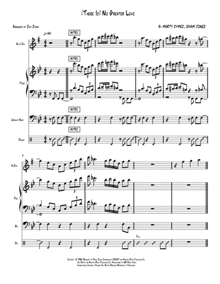 (there Is) No Greater Love (arr. Sam Spear)