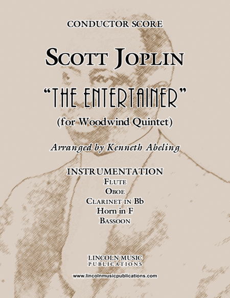 Joplin - "The Entertainer" (for Woodwind Quintet) (arr. Kenneth Abeling)