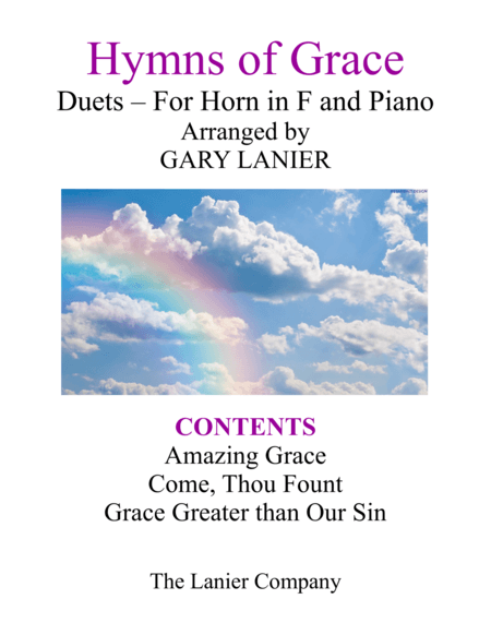 Gary Lanier: HYMNS of GRACE (Duets for Horn in F & Piano) (arr. Gary Lanier)