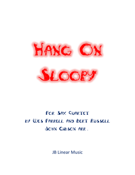 Hang On Sloopy (arr. John Gibson)