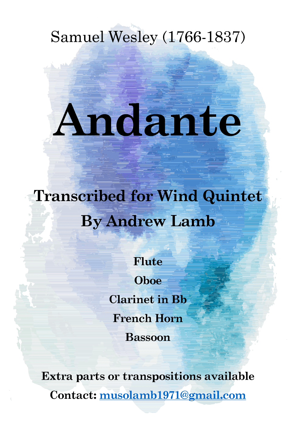 Andante Grazioso (Prelude) (arr. Andrew Lamb)