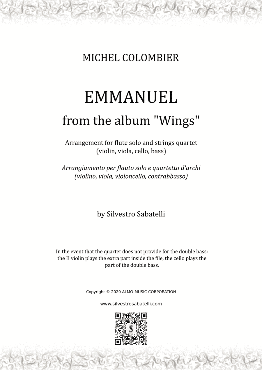 Wings (arr. Silvestro Sabatelli)
