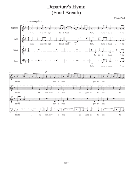 Departure's Hymn