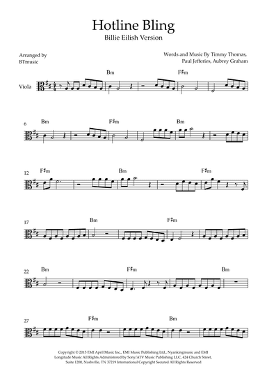 Hotline Bling (arr. BTmusic)