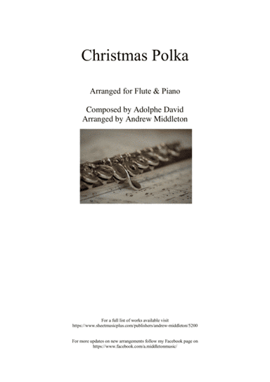 Christmas Polka arranged for Flute and Piano (arr. Andrew Middleton)