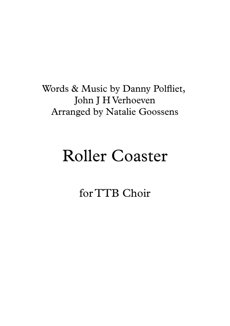 Roller Coaster (arr. Natalie Goossens)