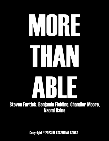 More Than Able (arr. Jeff Tincher)